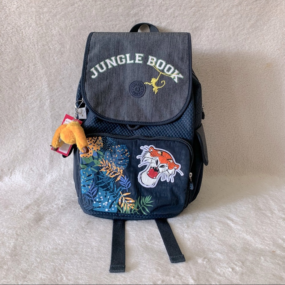 NWT Limited Kipling x Disney Into the Jungle D City Backpack
